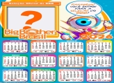 Calendário 2026 BBB Seleção Oficial Emoldurar Foto Online