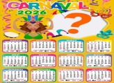 Foto Calendário 2026 Carnaval Grátis