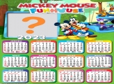 Montar Grátis Foto Calendário 2023 Mickey Mouse FunHouse
