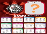 Calendário 2020 Minha Paixão Corinthians Moldura