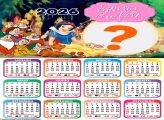 Calendário 2026 Branca de Neve Colagem de Fotos