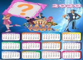 Calendário 2020 Lazy Town Montar Foto Online