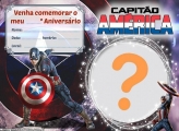 Convite Capitão América