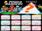 Foto Calendário 2026 Power Rangers Morfagem Feroz Grátis