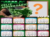 CalendÃ¡rio 2023 Feliz AniversÃ¡rio Hulk Montar GrÃ¡tis Online