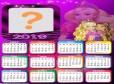 Calendário 2019 Barbie Amiga