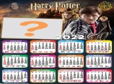 Calendário 2022 Harry Potter Editar Grátis