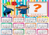 Calendário 2026 Formei ABC Formatura Montar Foto Grátis