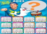 Calendário 2023 Foca Luccas Neto Colagem