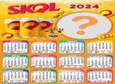 CalendÃ¡rio 2024 Skol Imprimir GrÃ¡tis Moldura