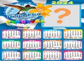 Calendário 2024 Beija Flor de Nilópolis Fazer Colagem Online