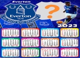 Calendário 2023 Colar Imagem Everton Football Club