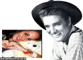 Moldura cantor Elvis Presley