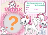 Convite Gatinha Marie