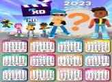 Calendário 2023 PK XD Meninos Virtual Online