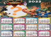 Calendário 2022 do Street Fighter 5 Montagem Grátis