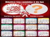 Foto Colagem Calendário 2024 Náutico Time de Futebol