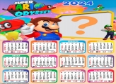 Calendário 2024 Super Mario Odyssey Montar Foto Grátis