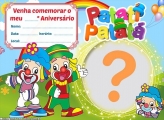 Convite Patati Patatá Infantil