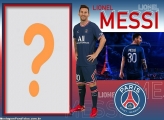 Leonel Messi PSG Montagem de Foto