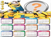 Calendário 2019 Os Minions