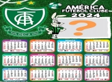 Calendário 2024 América Futebol Clube Foto Grátis