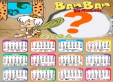 Calendário 2026 Bambam Flintstones Colar Foto Online