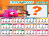 Foto Calendário 2026 Deepa e Anoop Grátis