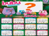 Calendário 2026 Bubu e as Corujinhas Colagem de Fotos