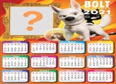 Calendário 2021 Bolt o Super Cão