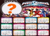 Foto Calendário 2026 Power Rangers Ninja Steel Grátis