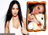 Moldura Atriz Megan Fox