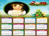 FotoMoldura Calendário 2018 de Natal