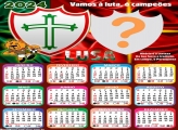 CalendÃ¡rio 2024 Portuguesa Time de Futebol Montagem de Foto