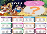 Calendário 2021 Branca de Neve