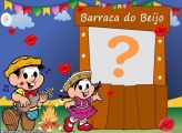 Barraca do Beijo Chico Bento e Mônica