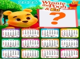Calendário 2026 Eu e o Ursinho Pooh Foto Montagem