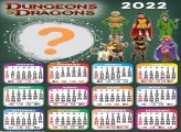 Calendário 2022 Dungeons e Dragons Online