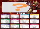 Molduras para Fotos Calendário 2020 Iron Man