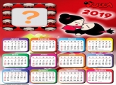 Calendário 2019 Pucca Anime Beijo