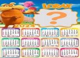 Calendário 2024 Lorax Foto Colagem Montagem