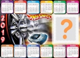 Calendário 2019 Horizontal Hot Wheels