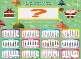 Calendário 2025 Um Natal cheio de Prosperidade Foto Montagem Grátis
