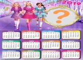 Calendário 2019 Amigas Barbie Escola