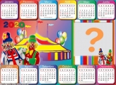 Calendário 2020 Circo Patati Patatá Horizontal