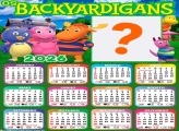 Calendário 2026 Os Backyadigans Emoldurar Foto Online
