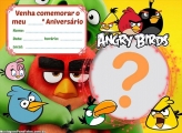 Convite Angry Birds