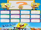 Calendário 2020 Bob Esponja Montar Foto Online