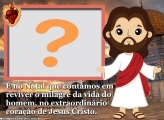 Feliz Natal Jesus no Coração Fazer Montagem Online