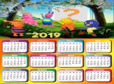 Calendário 2019 Os Backyardigans